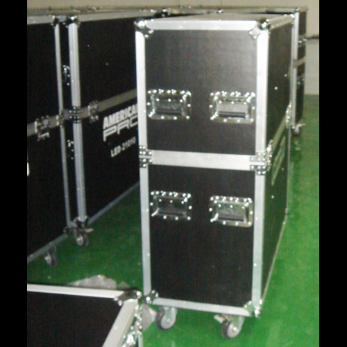 flight case vertical pour plancher lumineux LD0102